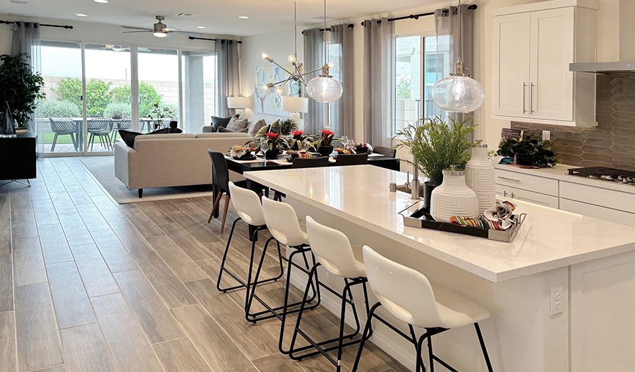 Kitchen of the Maple floor plan