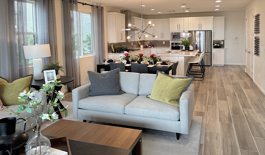 Great Room of the Maple floor plan