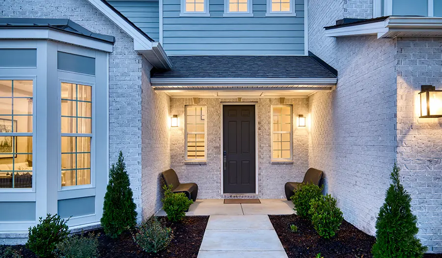 Porch of the Harmon floor plan