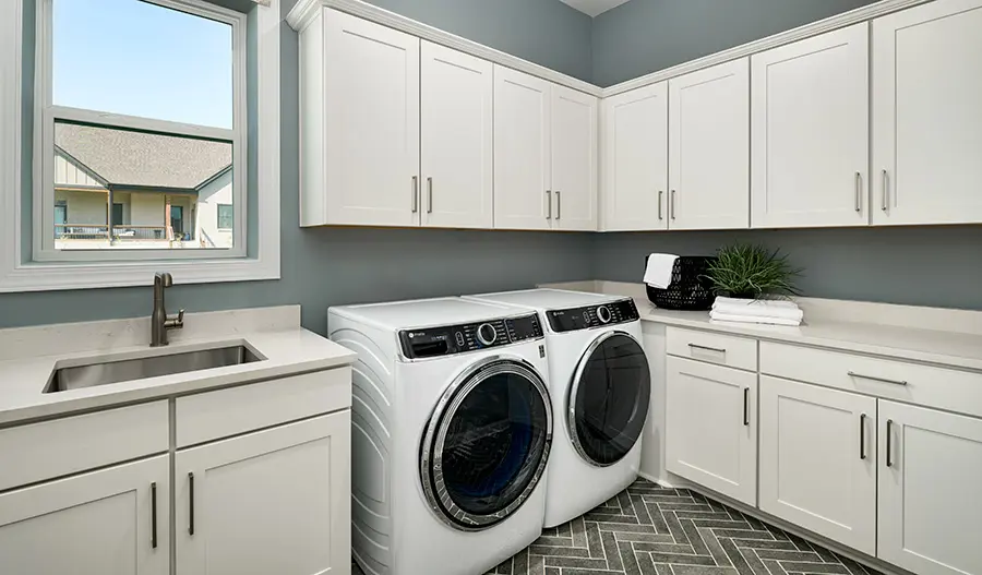 Laundry of the Harmon floor plan