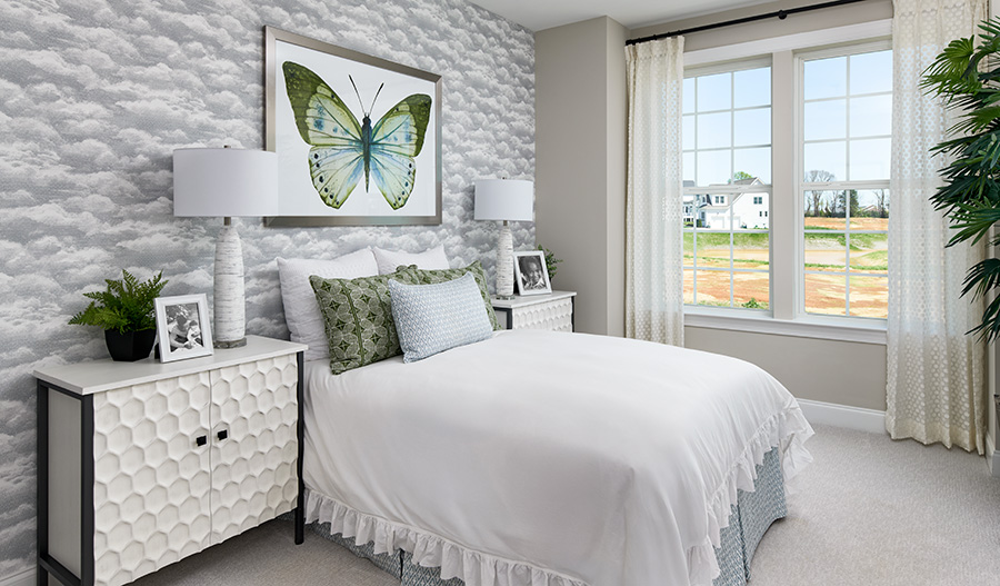Bedroom of the Harmon floor plan