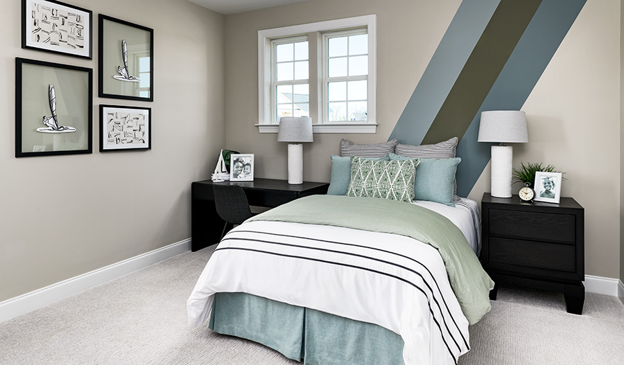 Bedroom of the Harmon floor plan