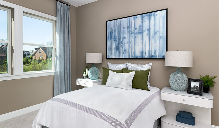 Bedroom of the Harmon floor plan