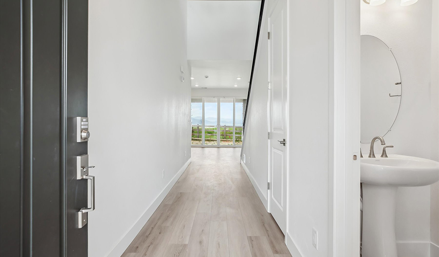 Hallway of the Julien floor plan