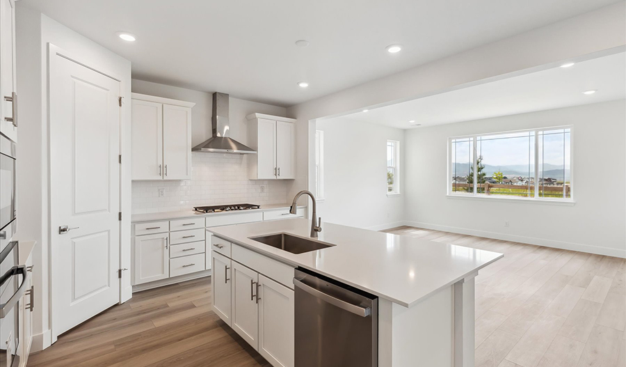 Kitchen of the Julien floor plan