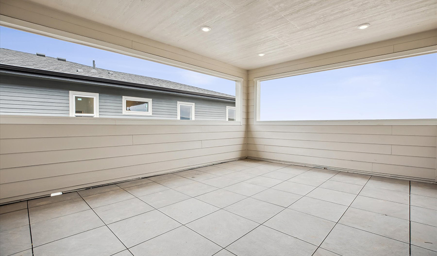 Rear Exterior of the Julien floor plan