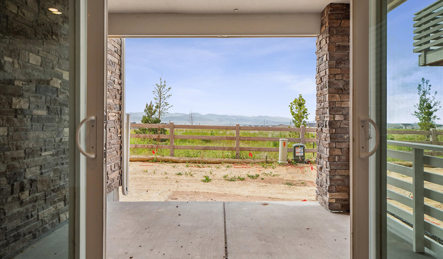 Rear Exterior of the Julien floor plan