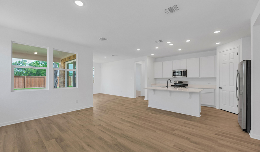 Kitchen of the Azure floor plan