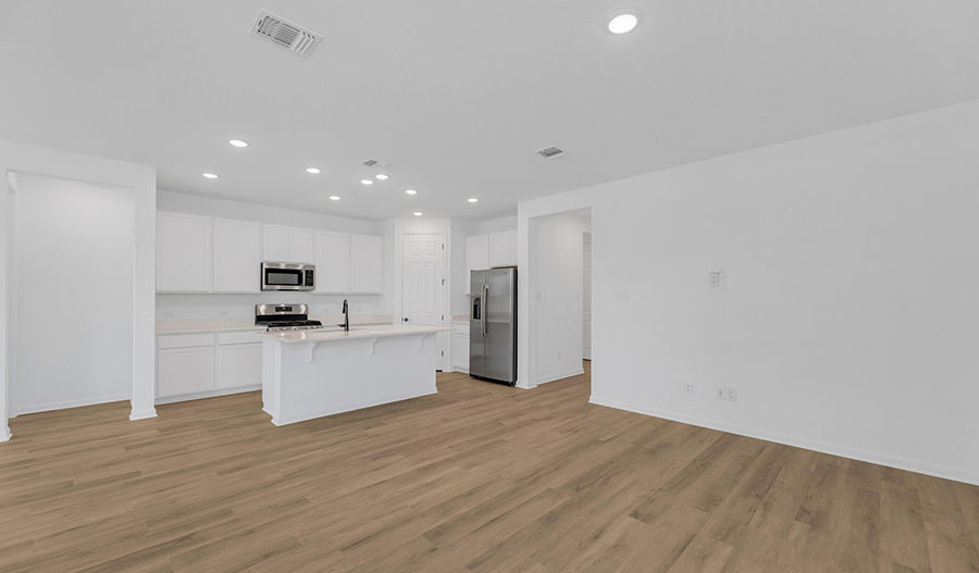 Kitchen of the Azure floor plan