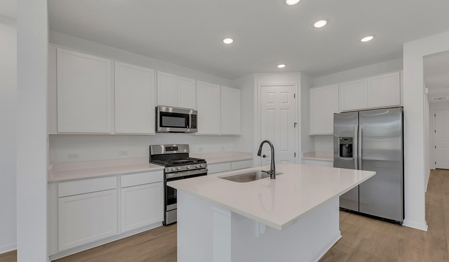 Kitchen of the Azure floor plan