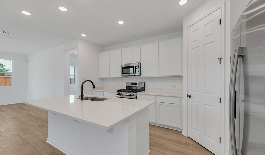 Kitchen of the Azure floor plan