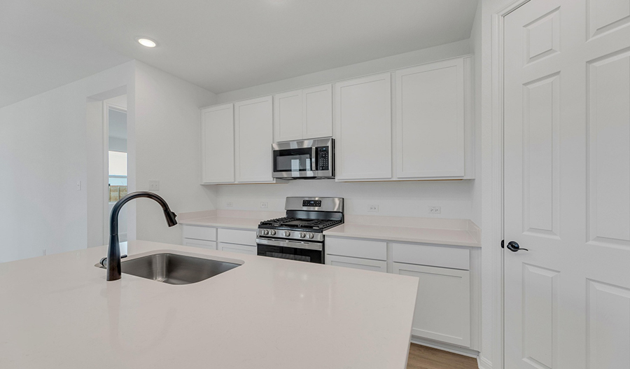 Kitchen of the Azure floor plan