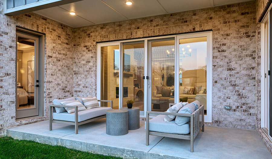 Patio of the Henley floor plan