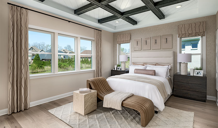 Bedroom of the Henley floor plan