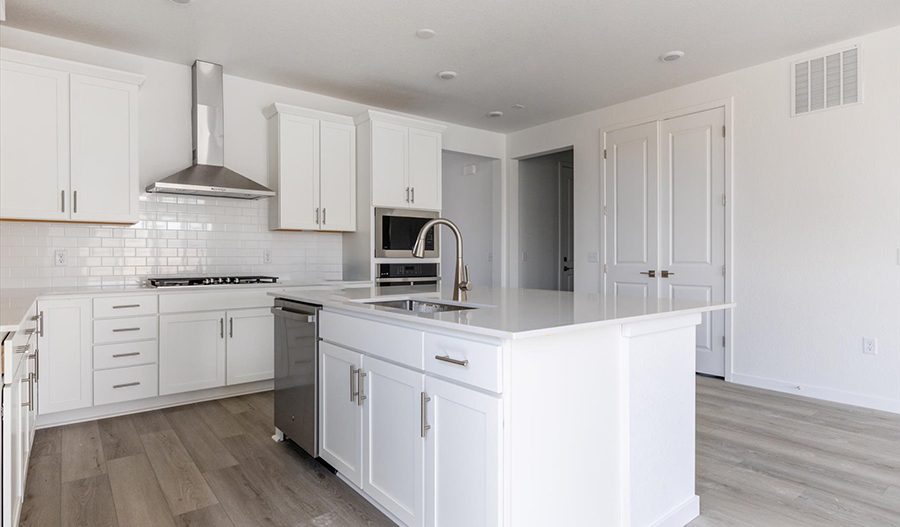 Kitchen of the Arlington floor plan
