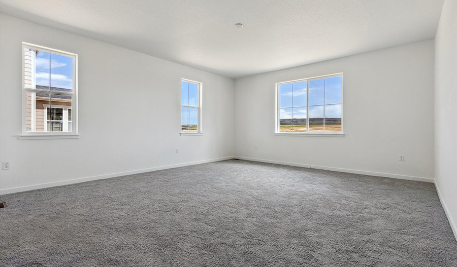 Bedroom of the Arlington floor plan