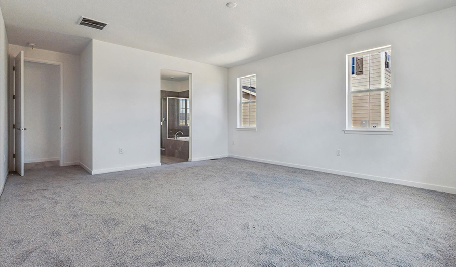 Bedroom of the Arlington floor plan
