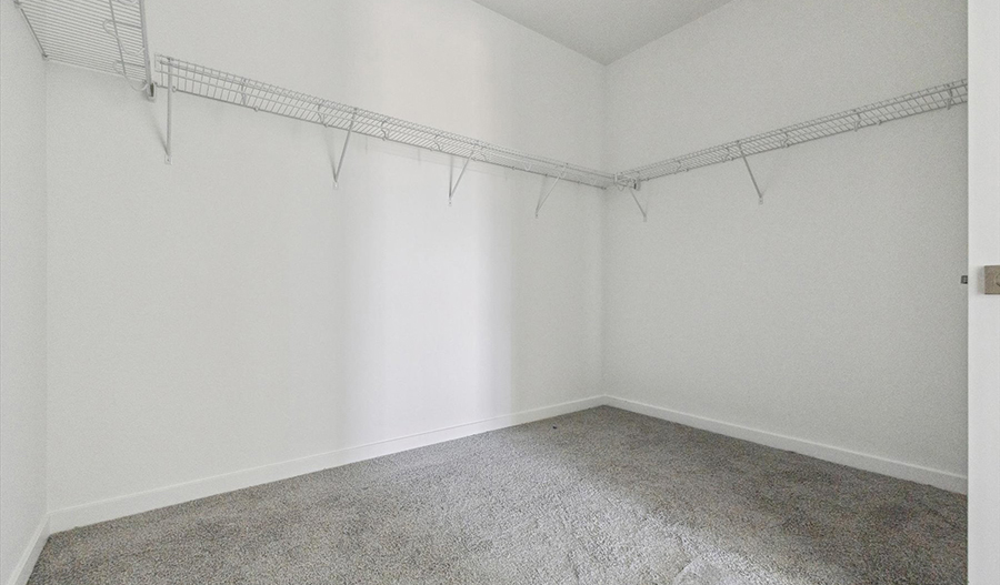 Closet of the Arlington floor plan