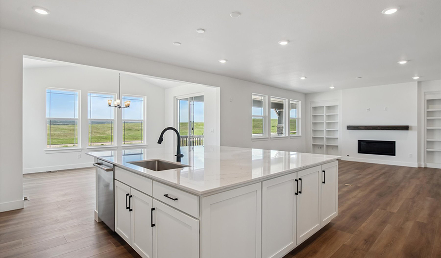 Kitchen of the Ouray floor plan