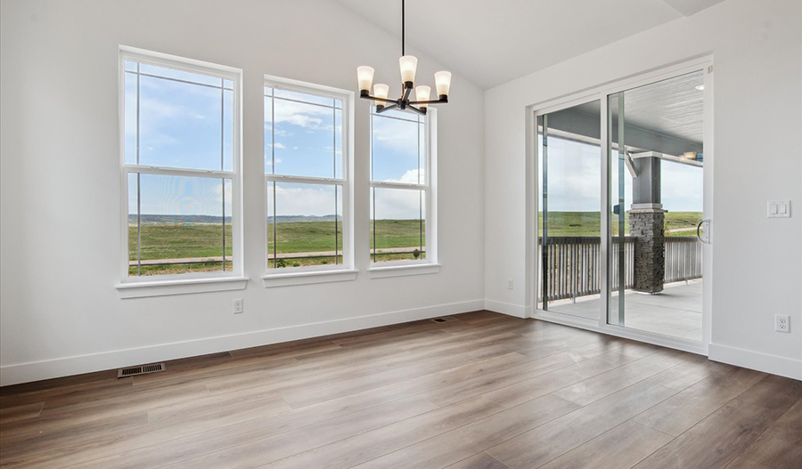 Sunroom of the Ouray floor plan
