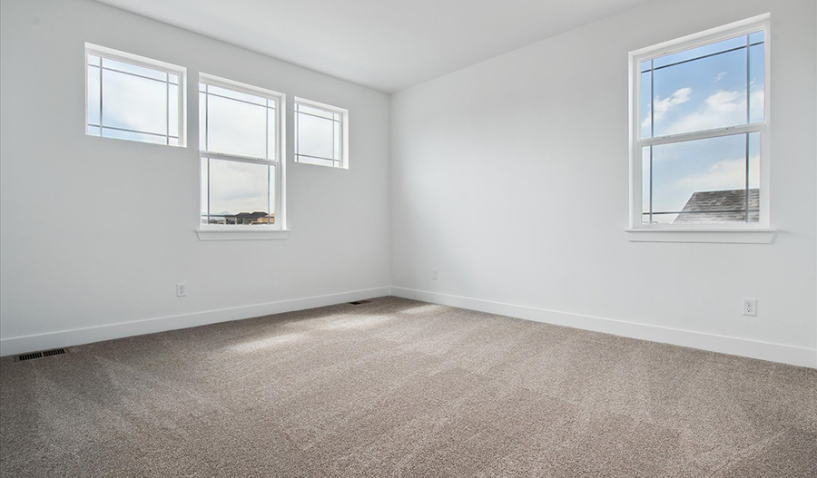 Bedroom of the Ouray floor plan
