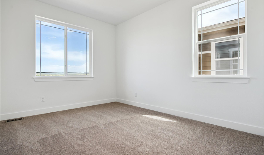 Bedroom of the Ouray floor plan