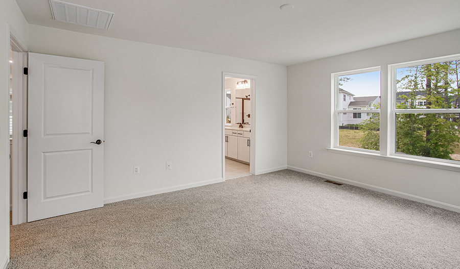 Bedroom of the Pearl floor plan