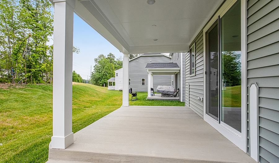 Rear Exterior of the Pearl floor plan