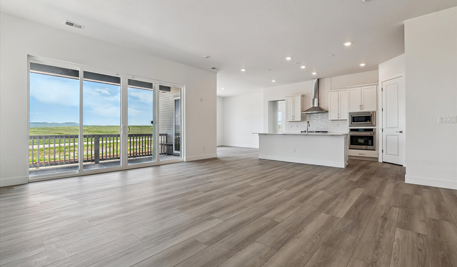 Great Room of the Nottingham floor plan