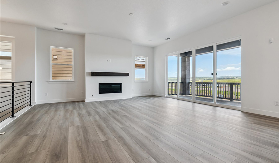 Great Room of the Nottingham floor plan