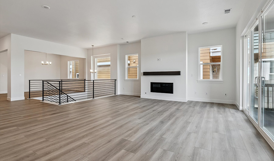 Great Room of the Nottingham floor plan