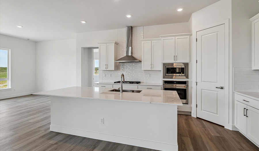 Kitchen of the Nottingham floor plan