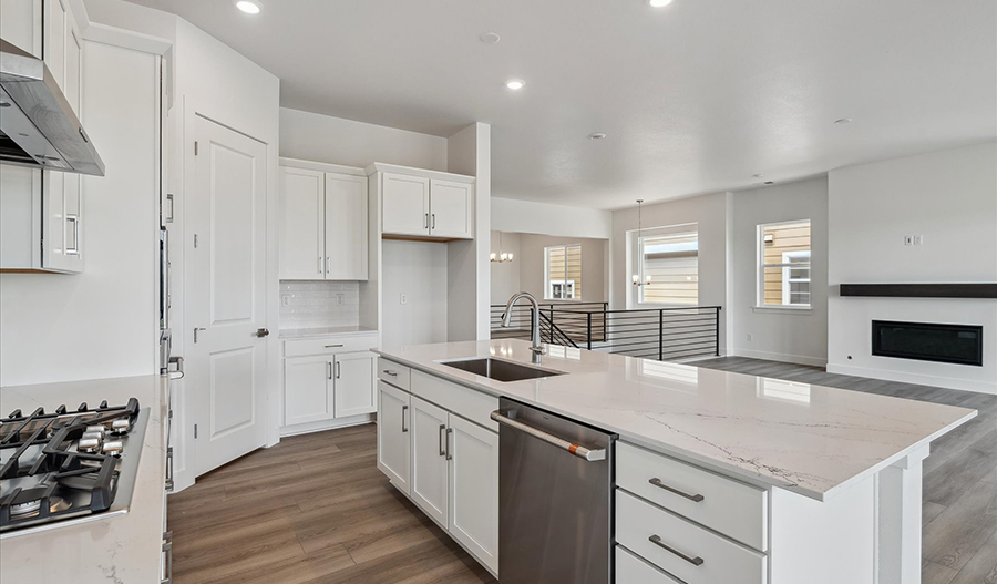 Kitchen of the Nottingham floor plan