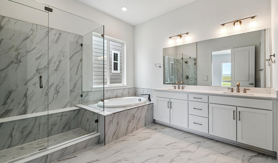 Bathroom of the Nottingham floor plan