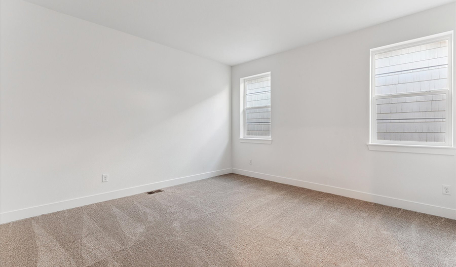 Bedroom of the Ouray floor plan