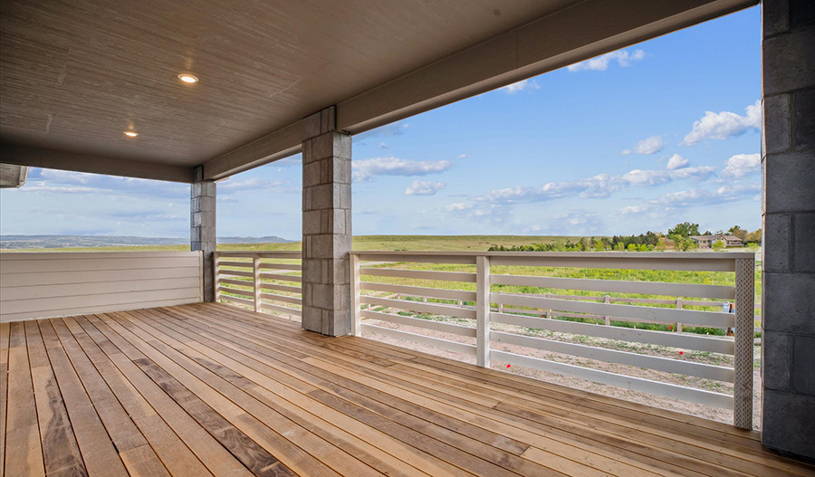 Patio of the Ouray floor plan