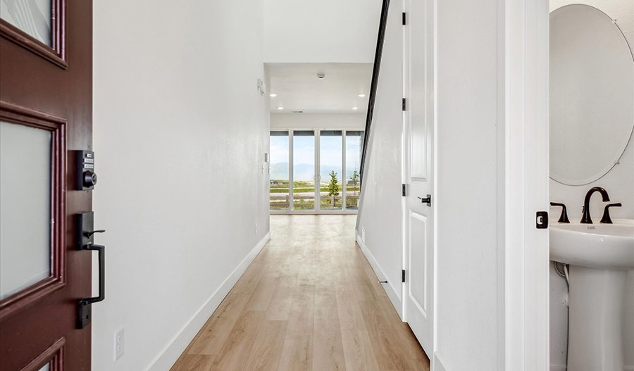 Entry of the Julien floor plan