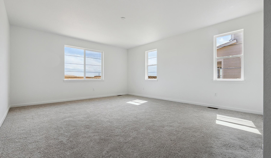 Bedroom of the Arlington floor plan