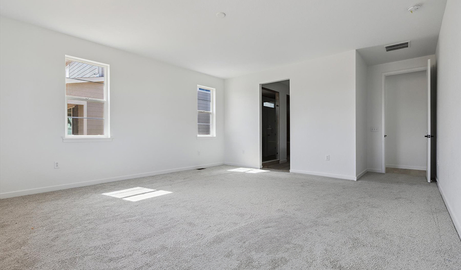Bedroom of the Arlington floor plan