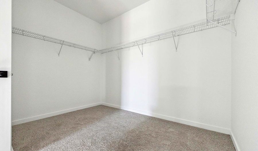 Closet of the Arlington floor plan