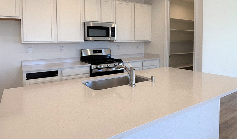 Kitchen of the Juniper floor plan