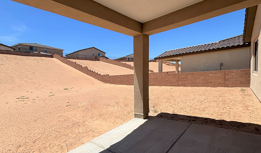 Rear Exterior of the Juniper floor plan