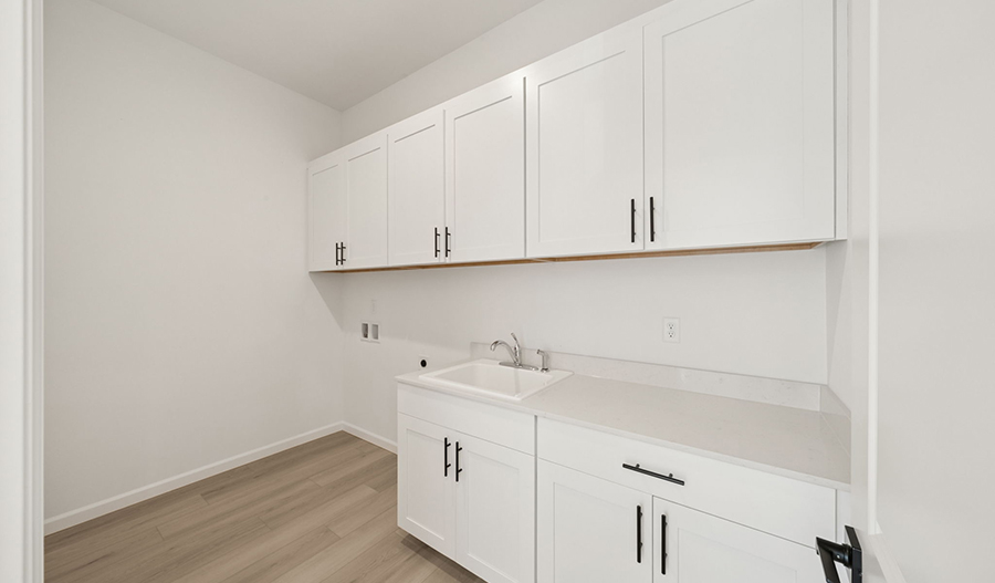 Laundry of the Decker floor plan