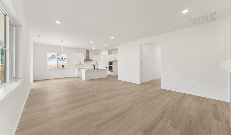 Great Room of the Decker floor plan