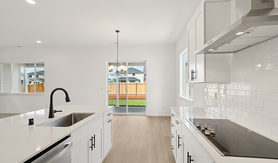 Kitchen of the Decker floor plan
