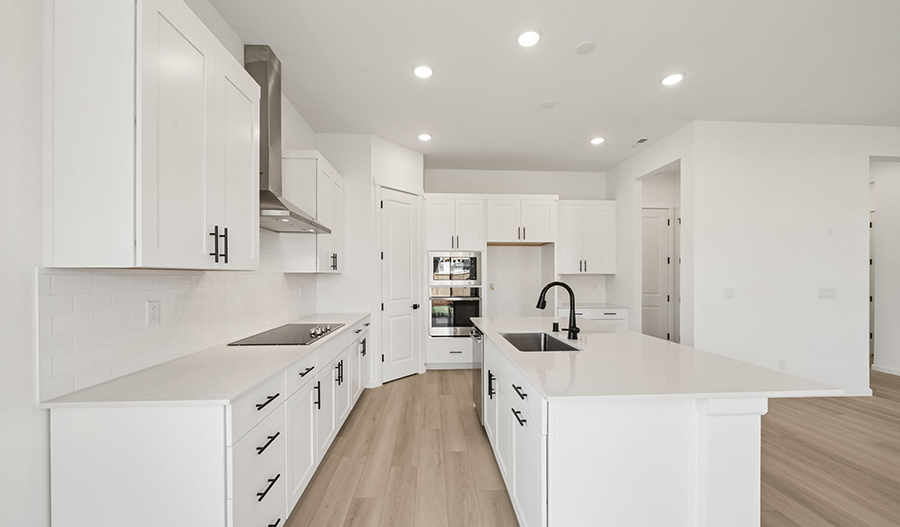 Kitchen of the Decker floor plan