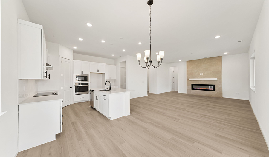 Kitchen of the Decker floor plan