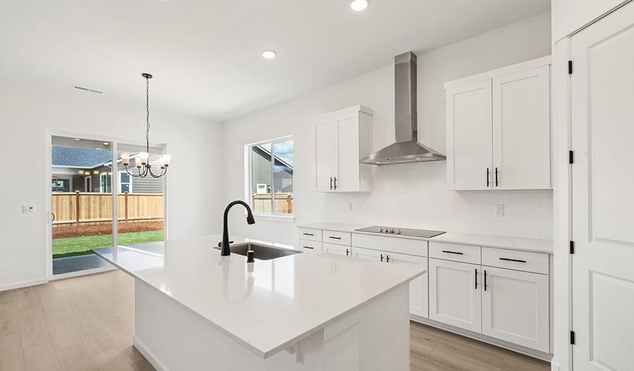Kitchen of the Decker floor plan