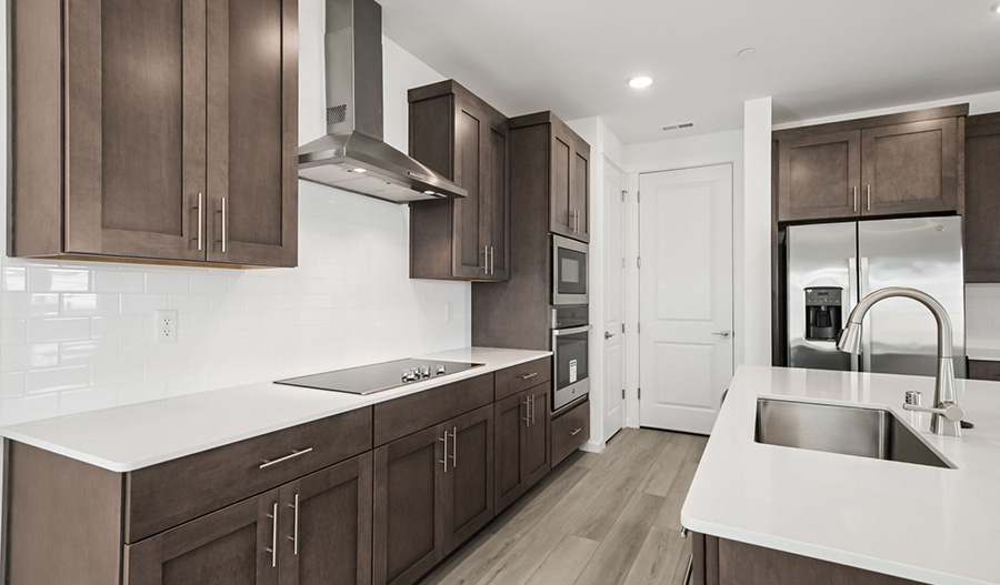 Kitchen of the Lowell floor plan