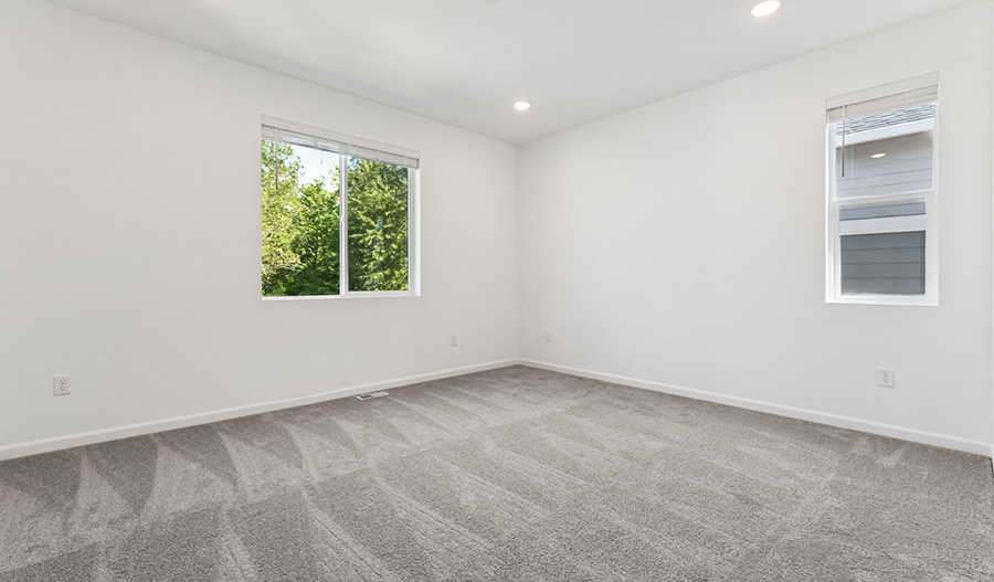 Bedroom of the Lowell floor plan